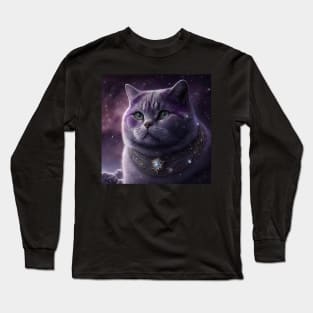 Glimmering British Shorthair Long Sleeve T-Shirt